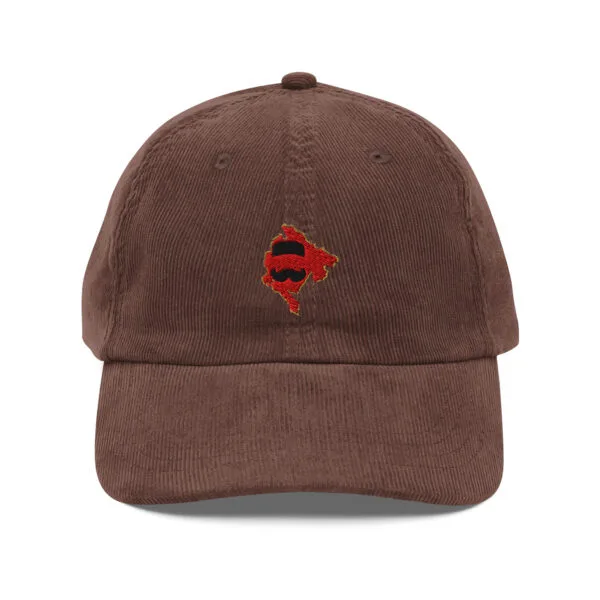 Gorra de pana vintage CG map & Brkovi