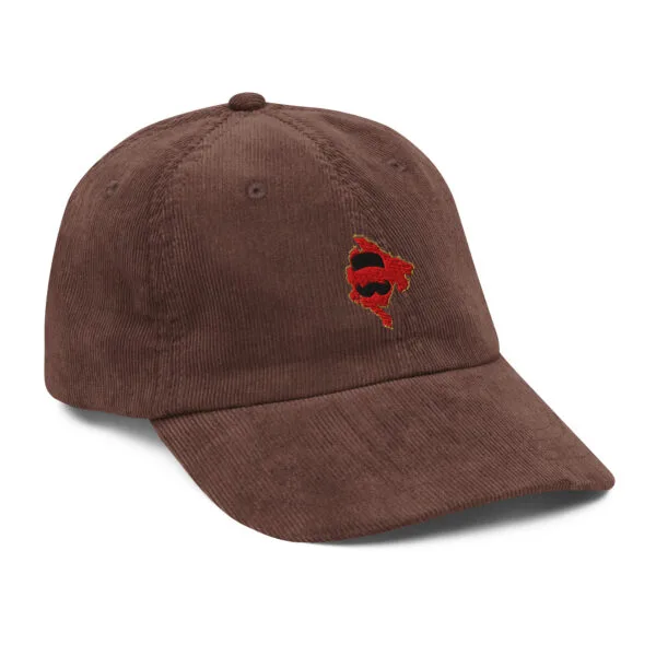 Gorra de pana vintage CG map & Brkovi