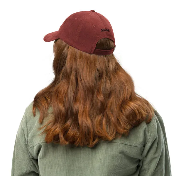 Gorra de pana vintage bordada CG Brkovi