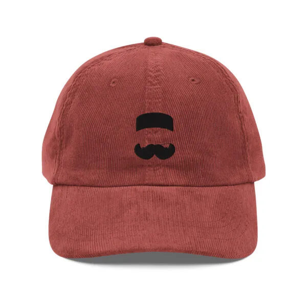 Gorra de pana vintage bordada CG Brkovi