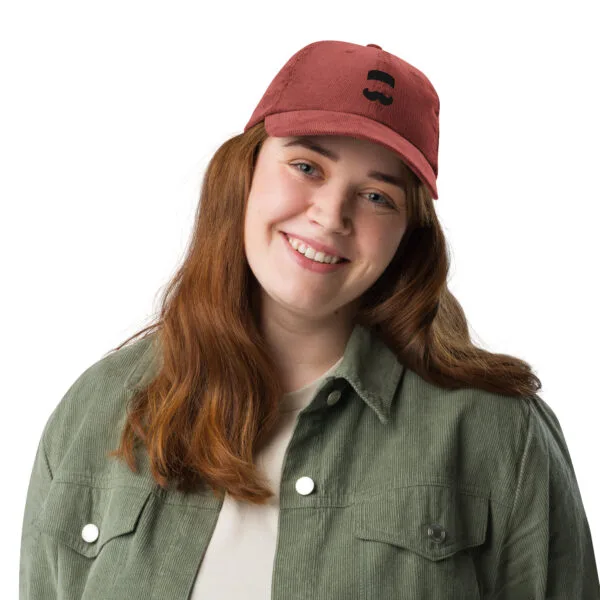Gorra de pana vintage bordada CG Brkovi