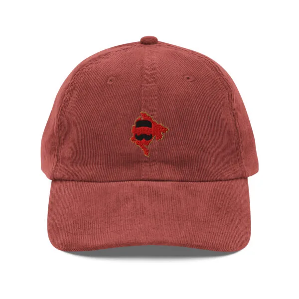 Gorra de pana vintage CG map & Brkovi