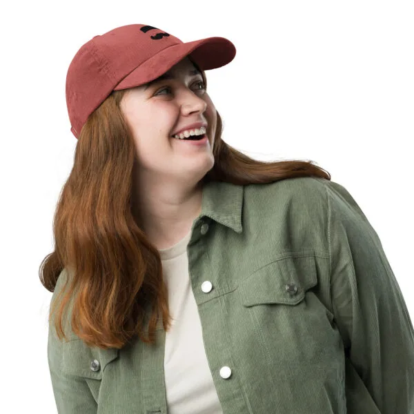 Gorra de pana vintage bordada CG Brkovi
