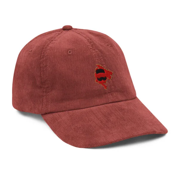 Gorra de pana vintage CG map & Brkovi