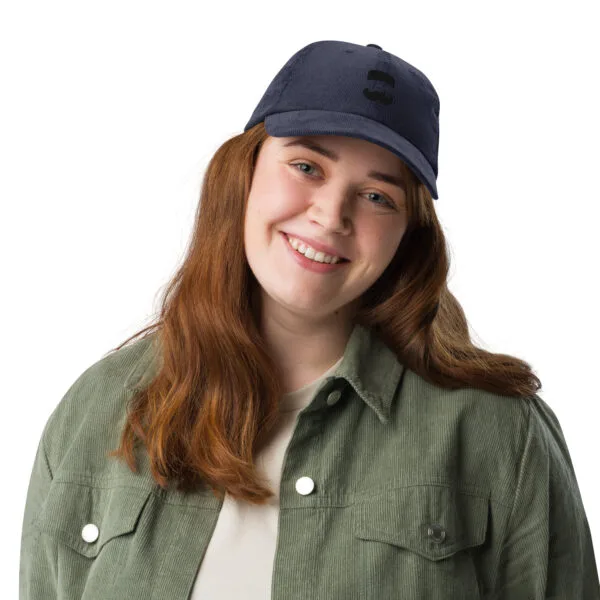 Gorra de pana vintage bordada CG Brkovi