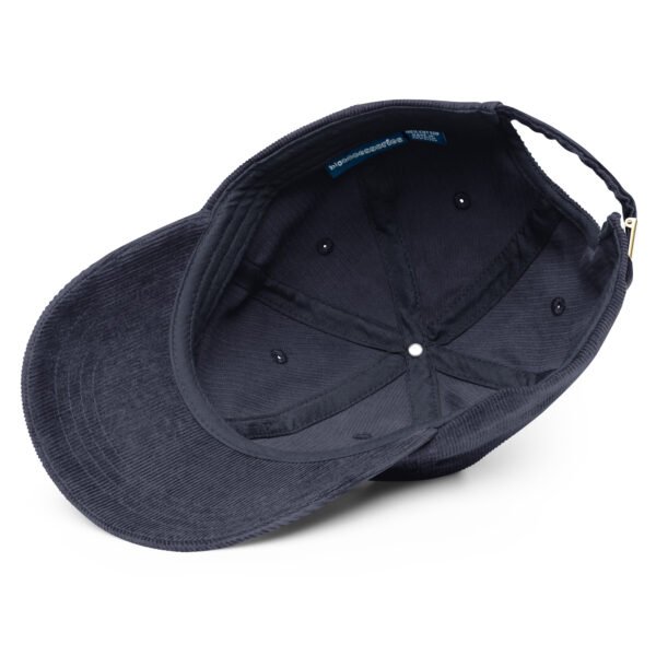 Gorra de pana vintage Bigote Montenegrino y mapa