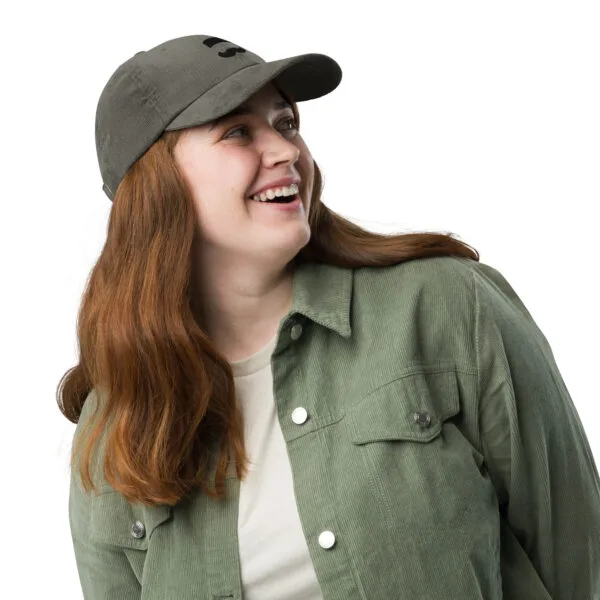 Gorra de pana vintage bordada CG Brkovi