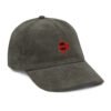 Gorra de pana vintage Bigote Montenegrino y mapa