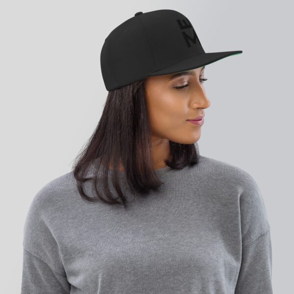 Gorra snapback Monograma 382ME black