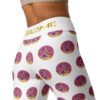 Leggings de yoga pour femmes - Fleurs et bulles colorées
