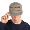 classic-snapback-heather-grey-front-69f94ec3ae7ad.jpg Atractiva gorra Snapback - Crna Gora 20th Anniversary Limited Edition